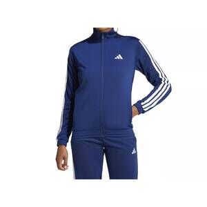 NEW ADIDAS tricot 3-stripes track sweatshirts full zip jacket in navy